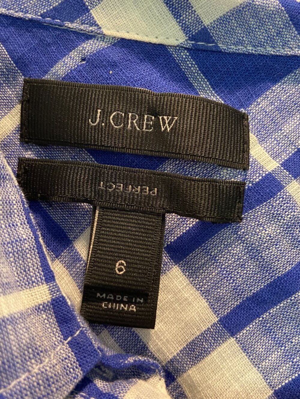 J Crew Perfect Button Up - Picture 4 of 5